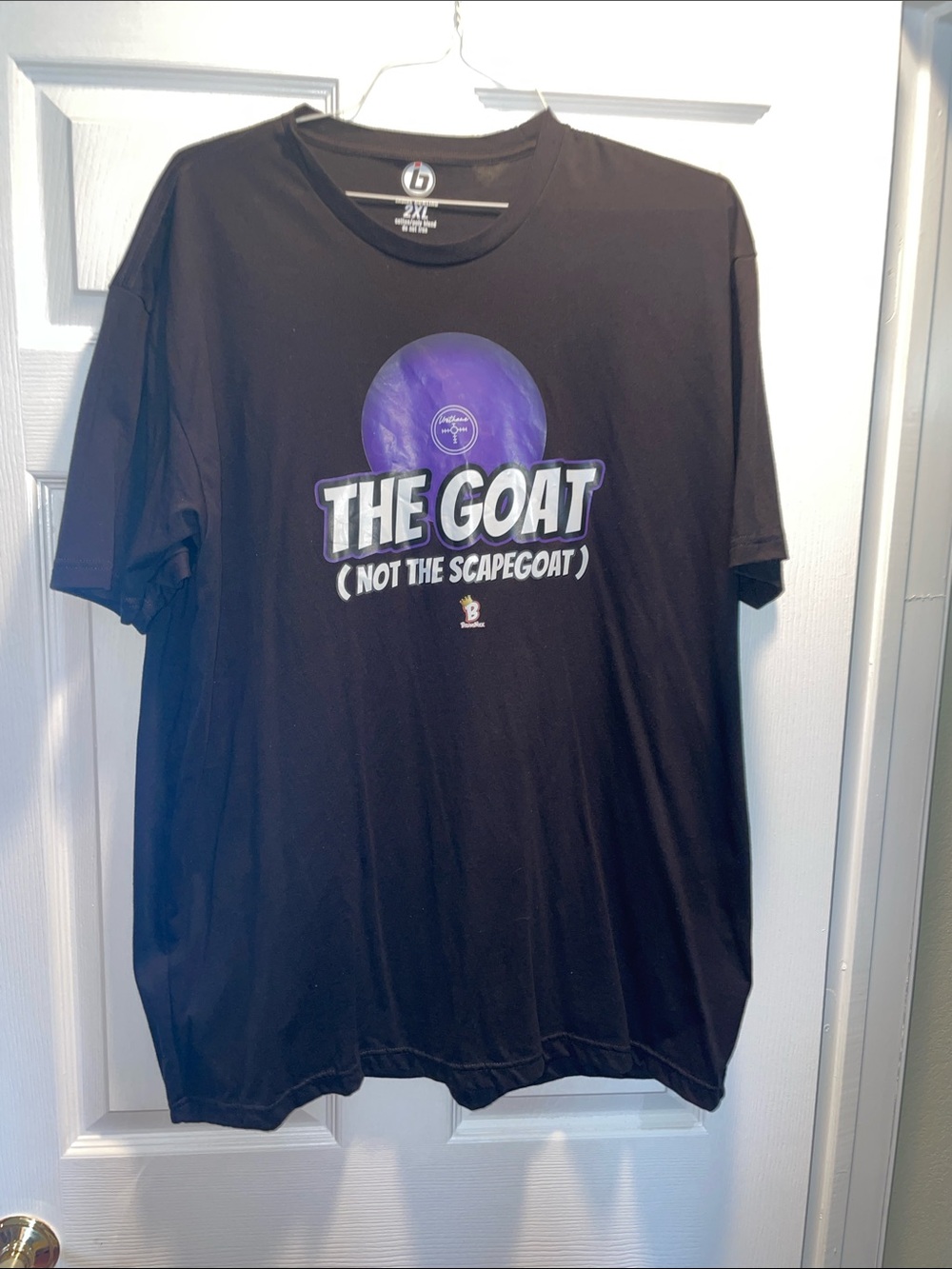 The GOAT Graphic Tee in Black by Inside Bowling